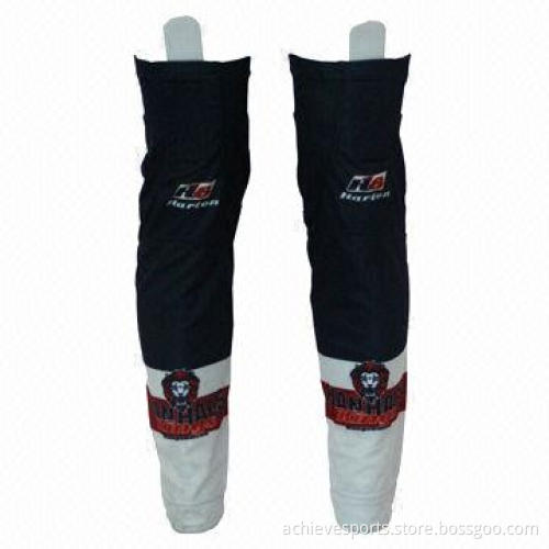 100% polyester custom sublimated hockey socks
